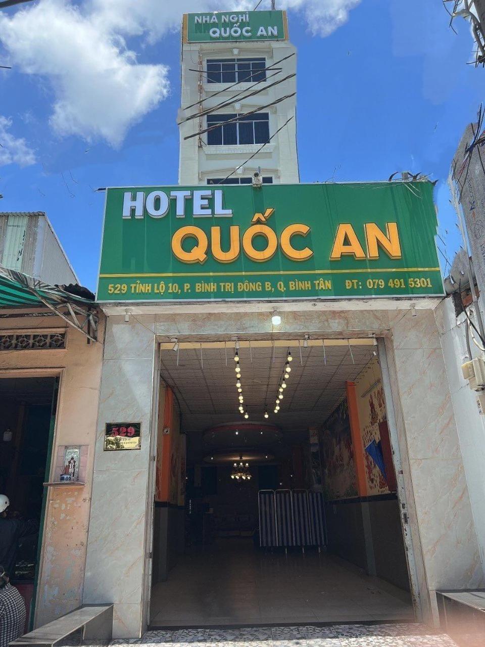Quoc An Hotel Ho Chi Minh-stad Buitenkant foto